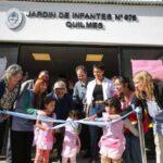 MAYRA INAUGURÓ EL JARDÍN DE INFANTES Nº 976 DEL BARRIO IAPI DE BERNAL OESTE FINALIZADO CON FONDOS MUNICIPALES