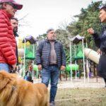 Mayra inauguró los nuevos juegos inclusivos de la plaza Onda Verde en Quilmes Centro