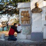 Avanza la refacción integral de la plaza belén de Bernal Oeste