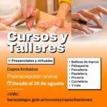 Inscripción para cursos y talleres gratuitos de la Municipalidad 