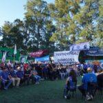 Las 62 Organizaciones Peronistas de la Seccional Florencio Varela junto a los candidatos del Movimiento Obrero de Fuerza Patria.