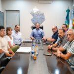 Andrés Watson solicitó a autoridades de AySA soluciones a los inconvenientes del servicio en el distrito