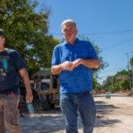 Continúan los trabajos de repavimentación en el barrio María Angélica