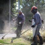 Continúan los operativos de limpieza integral en los distintos barrios del Distrito