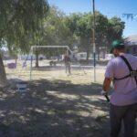 El municipio realizó un nuevo operativo integral de limpieza en Ezpeleta Oeste