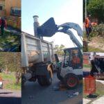 Nuevos trabajos de limpieza urbana en los barrios de Berazategui
