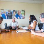 Carlos Balor recibió a autoridades del Rotary Club de Berazategui