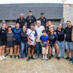 El intendente Carlos Balor visitó el Club FIMET