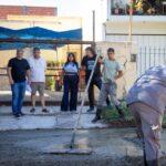 El municipio continúa con los trabajos de bacheo en hormigón en Quilmes Oeste