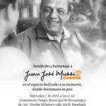 Bendición y homenaje a Juan José Mussi