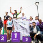 Mayra y Eva estuvieron presentes en la tradicional competencia “Carrera de Miguel»