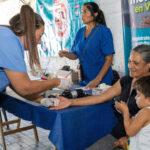 Prestaciones sanitarias sin costo en KM26,700 y Bosques Norte