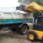Cesaron las lluvias, pero las tareas de saneamiento continuaron en los barrios