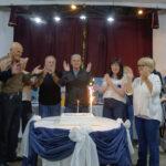 Carlos Balor visitó la Sociedad de Fomento San Carlos en su 71° aniversario