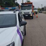 El Municipio de Quilmes infraccionó a un camión con una carga ilegal de tierra