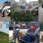 Operativos diarios de limpieza en los barrios de Berazategui