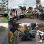 Siguen los operativos de limpieza en los barrios de Berazategui