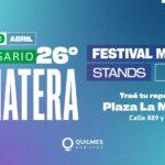 Llega el 26º aniversario de la matera con una nueva edición del festival “Somos Quilmes” y el cierre musical de aire santiagueño