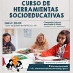 Ya está abierta la inscripción para el Curso de Herramientas Socioeducativas