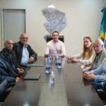 Andrés Watson recibió a autoridades del Ente Nacional Regulador de la Electricidad (ENRE)