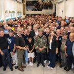 Multitudinaria vigilia en Avellaneda por Malvinas