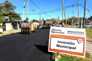 Más calles pavimentadas en Gutiérrez