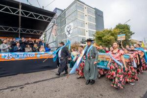 Berazategui festejó el 25 de Mayo en familia