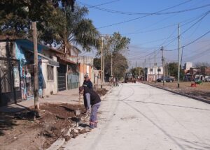 Obras para mejorar la circulación vehicular en el distrito