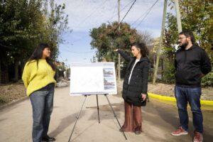 El Municipio finalizó la construcción de 21 nuevos pavimentos en los barrios 1º de Mayo y Monteverde de San Francisco Solano
