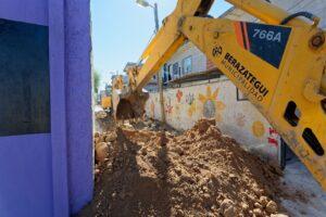Nueva obra de pavimentación en el barrio Agustín Ramírez