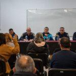 Reunión sobre seguridad con vecinos y vecinas de Santo Tomás