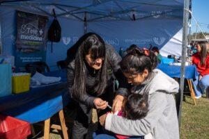 Salud, vacunación, prevención y atención en Santa Rosa Rural