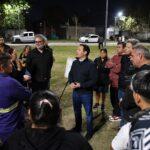 Florencio Varela sumó a Bosques como su quinta localidad full LED