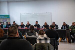 Encuentro sobre seguridad con representantes de instituciones de Villa Hudson