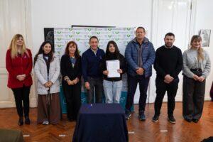 Andrés Watson ratificó el impulso de oportunidades de formación para alumnos y alumnas de Florencio Varela