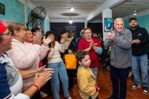 Balor visitó el Comedor San José y destacó el trabajo comunitario en El Pato
