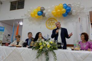 Carlos Balor acompañó al Rotary Club de Berazategui en su 72° aniversario