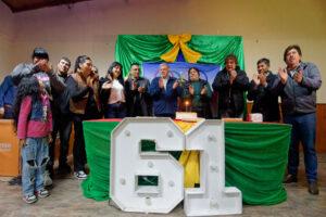 Carlos Balor celebró los 61 años de la Sociedad de Fomento María Angélica