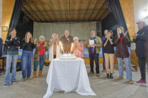 Carlos Balor participó de los festejos por los 70 años de la Sociedad de Fomento Plátanos