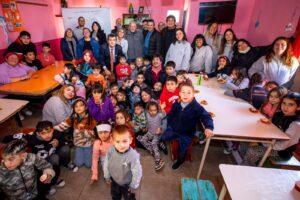 Carlos Balor visitó la Casa del Niño Belén y reafirmó el apoyo municipal a su tarea social