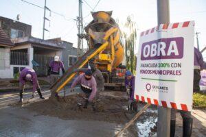 Plan municipal de bacheo: continúan intensificándose los trabajos en el Oeste del distrito