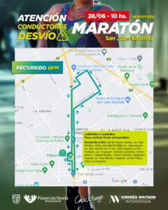 Más de 4000 personas inscriptas en la Maratón San Juan Bautista 2026