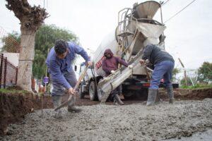 El Municipio avanza con los trabajos de repavimentación en Bernal