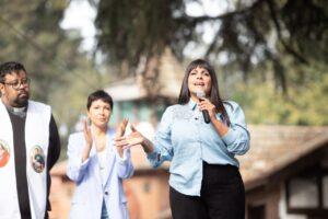 Mayra y Eva Mieri encabezaron la «Peña 360» por el 210º aniversario de la Declaración de la Independencia Argentina