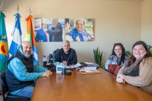 Balor se reunió con representantes de Bomberos Voluntarios de Gutiérrez