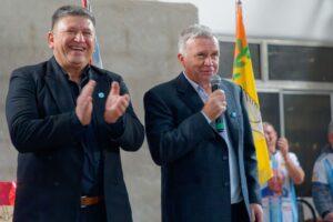 Carlos Balor participó del 73° aniversario de la Sociedad de Fomento 9 de Julio