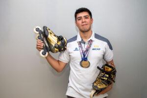 El berazateguense Ulises Díaz disputará el Campeonato Sudamericano de Patinaje Inline Freestyle