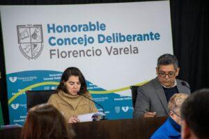 Se llevó a cabo la séptima sesión ordinaria del HCD de Florencio Varela