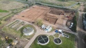 Katopodis recorrió la Planta Depuradora de Líquidos Cloacales en Ranchos