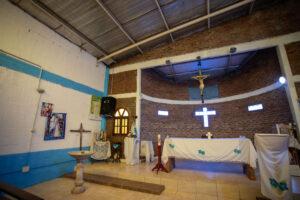 Obras de embellecimiento en la Capilla Nuestra Señora de Itatí